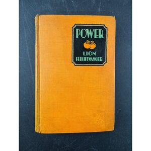 Power Lion Feuchtwanger 1929 Grosset & Dunlap Hardcover Jud Suss Vintage Book